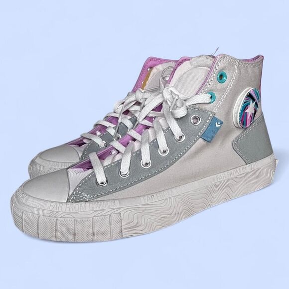 Converse Chuck Taylor Alt Star High Marbled Patch Men’s 10.5 Women’s 12.5 - Picture 2 of 5